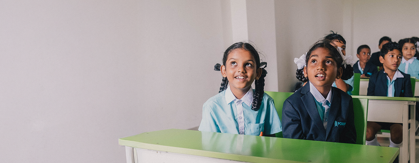 Two FOREFRONT students smiling at camera
